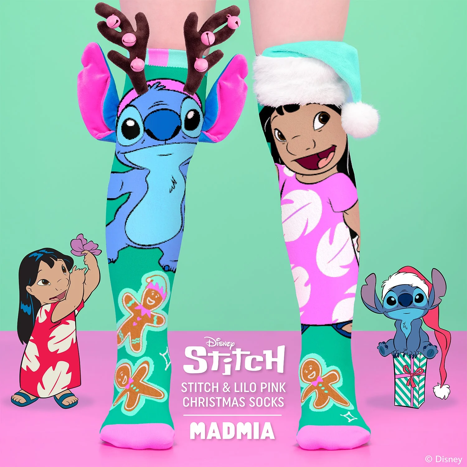 LILO & STITCH'S GINGERBREAD SOCKS - Image 4