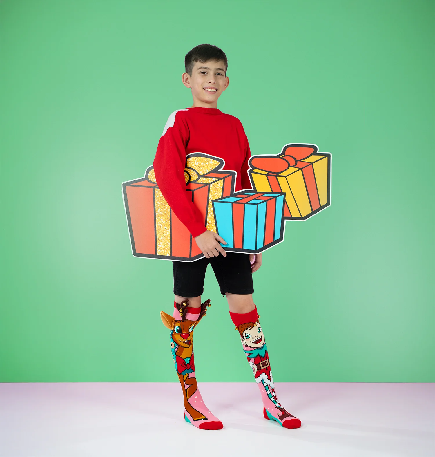 REINDEER AND ELF SOCKS - Image 5