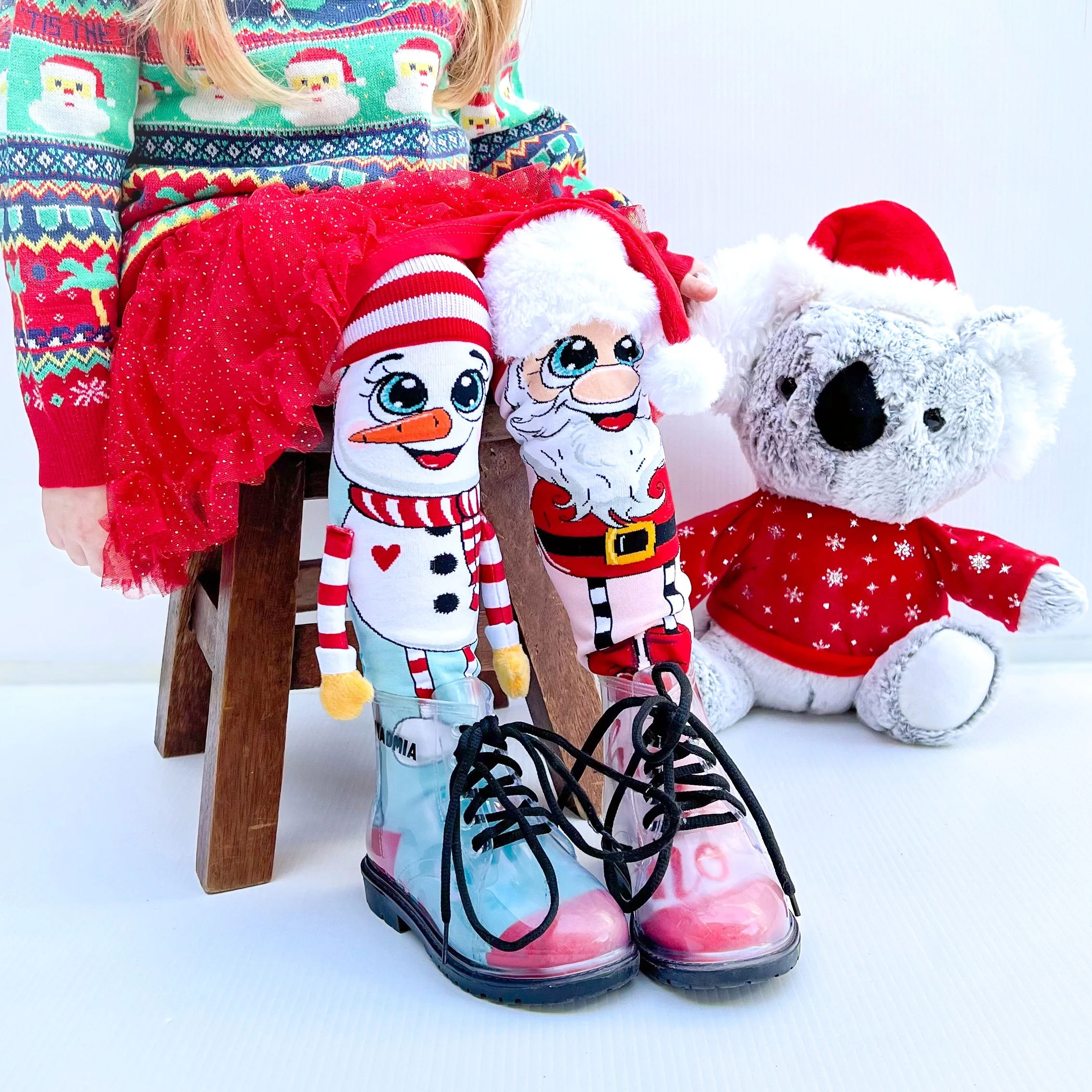 SANTA & SNOWMAN SOCKS - Image 6